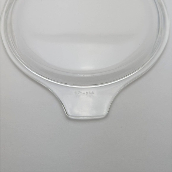Vintage Pyrex Town And Country 475-B 2.5 Qt Casserole Baker With 475-C14 Lid - Picture 11 of 12